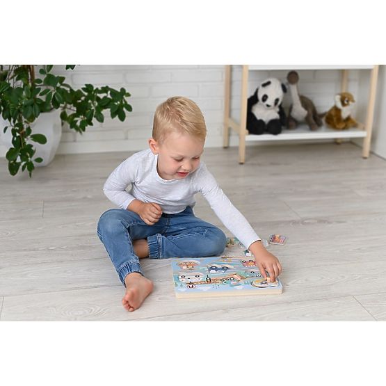 Puzzle sonore Vehicule