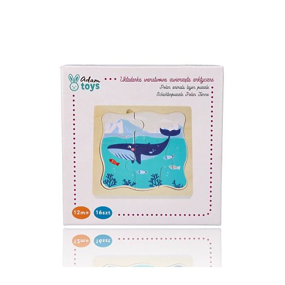 Puzzle stratificate Animale arctice