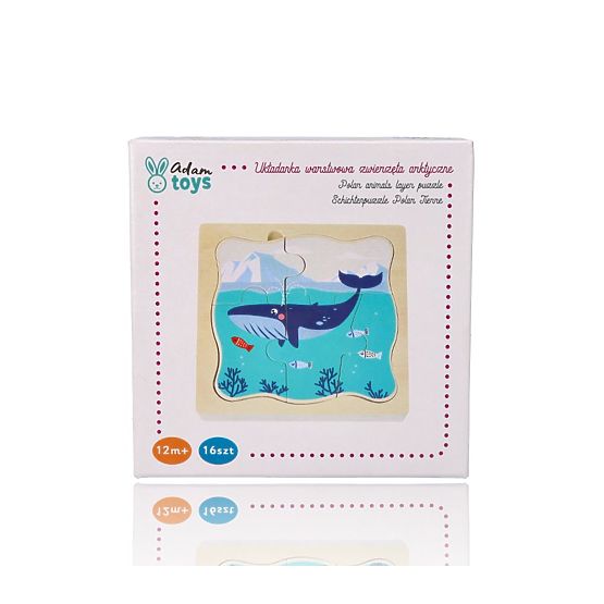 Puzzle stratificate Animale arctice