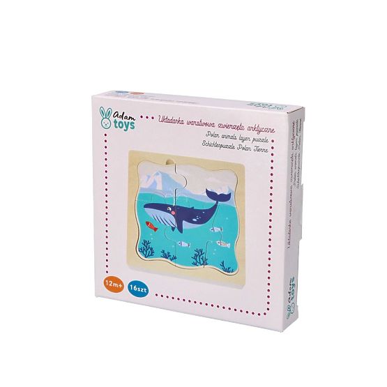 Puzzle stratificate Animale arctice