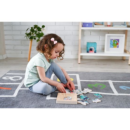 Puzzle stratificate Animale arctice