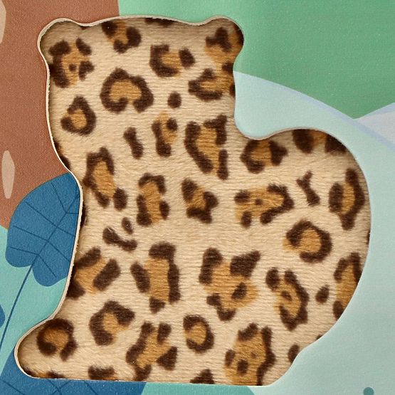 Puzzle tactil 3D Animale din safari