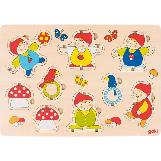 Puzzle tridimensional cu pitici