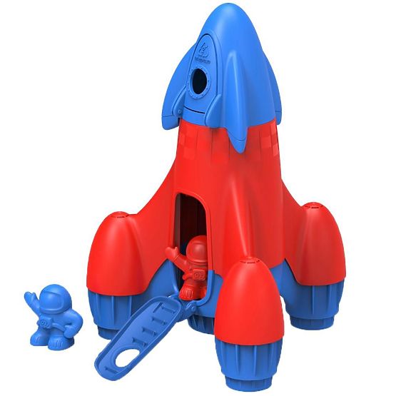 Racheta albastră Green Toys