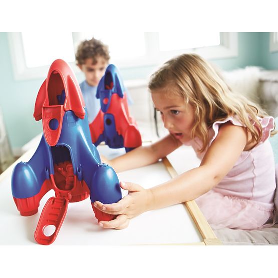 Racheta albastră Green Toys