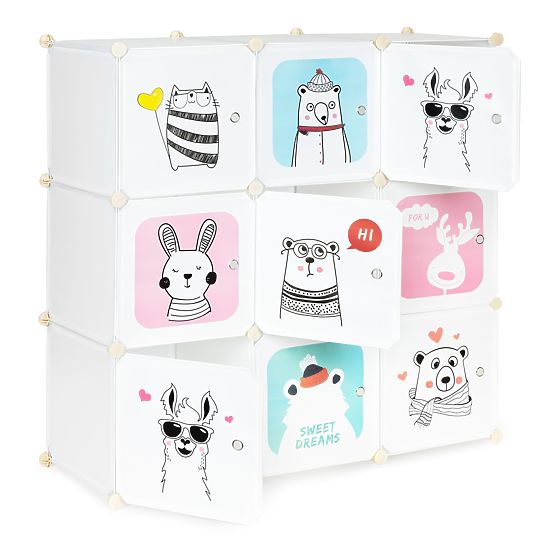 Raft cu cutii Animale