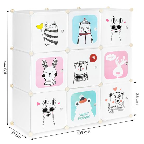 Raft cu cutii Animale