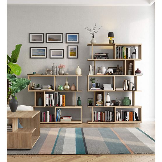 Raft cu rafturi mini FIX - stejar sonoma