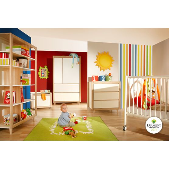 raft de cărți elegant cremă