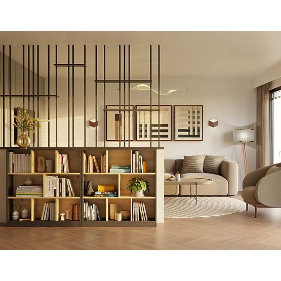 Raft Fiesta 8P ANTRACIT STEJAR ARTISAN