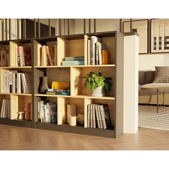 Raft Fiesta 8P ANTRACIT STEJAR ARTISAN