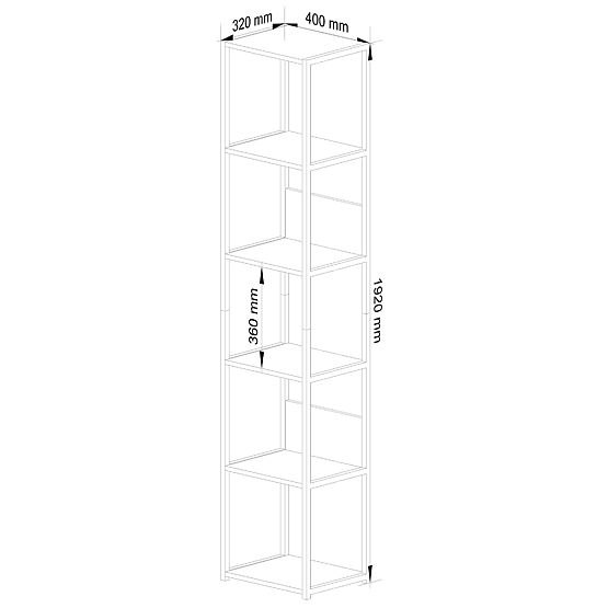 RAFT METALIC LOFT 400 ALB/DUB SONOMA