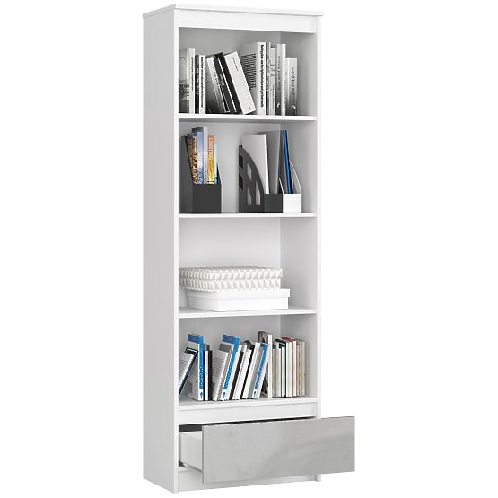 RAFT R 60 cm CLP 1 SERTAR 4 RAFTURI ALB / LUCIOAS METALIC