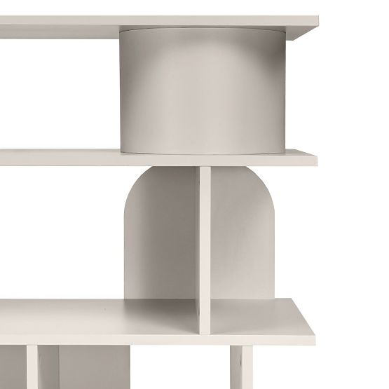 Raft Rangali jos, cașmir, rotunjit