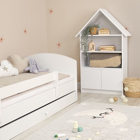 Bibliotecă Domeček Sofie - albă