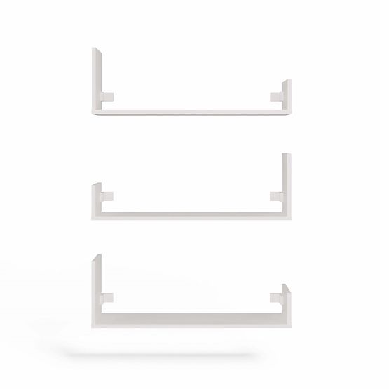 Rafturi de Perete KOBI pentru Living ALB