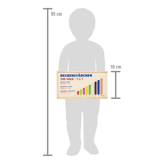 Rechizite școlare Small Foot bastoane de numărat