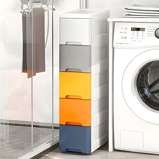 Raft cu 5 sertare extensibile pe roți ModernHome