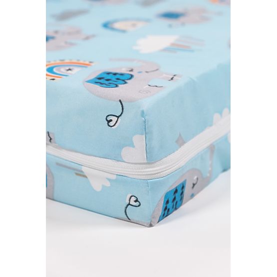 Saltea cu model - elefant albastru