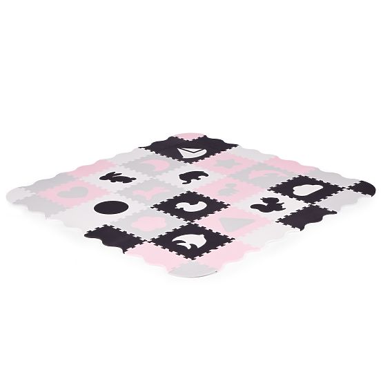 Saltea de spumă cu gard puzzle piscină uscată 36 de piese ECOTOYS