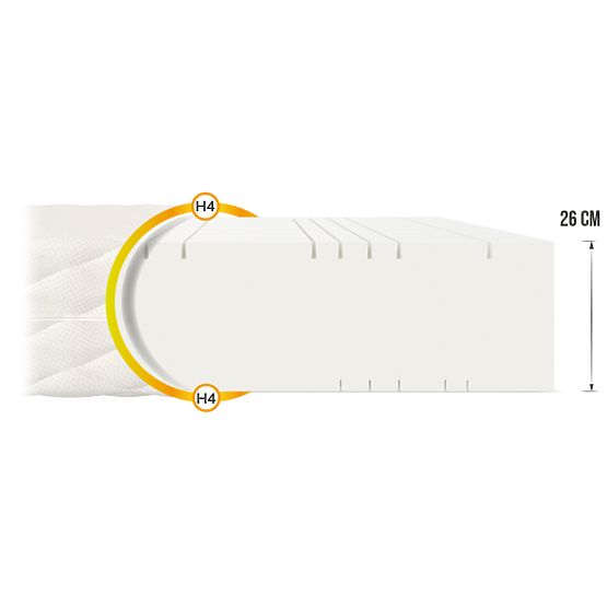 Saltea din spuma Goya Max Plus 180 x 200 cm