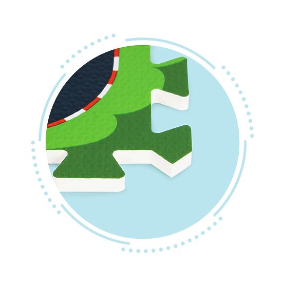 Saltea din spumă pentru copii puzzle oraș străzi drumuri IPLAY