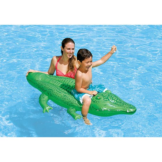 Saltea gonflabilă Aligator pentru înot 168 cm INTEX 58546