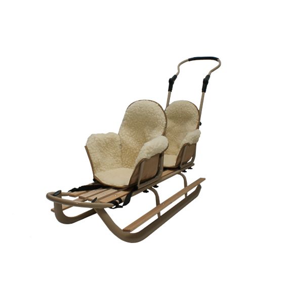 Saniile bej pentru gemeni Duo - diferite culori ale scaunelor