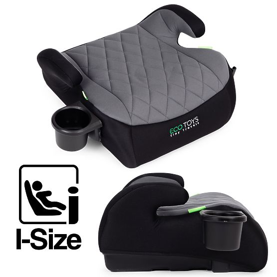 Scaun auto pentru copii i-SIZE înălțime 125-150 cm suport pentru băuturi ECOTOYS