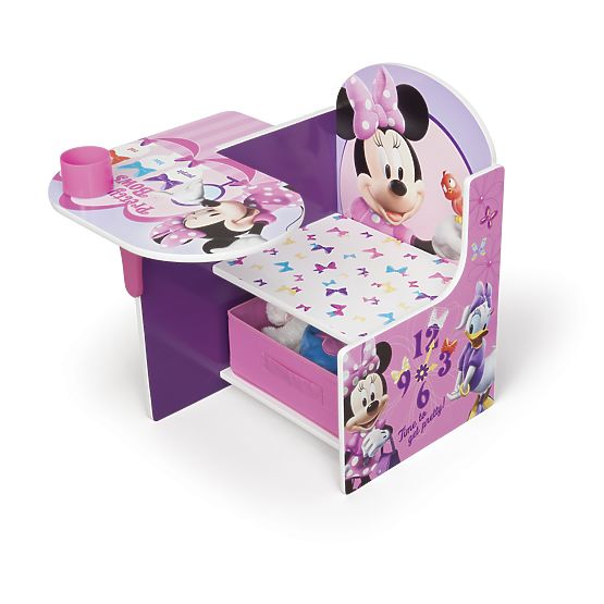 scaun cu un tabel minnie