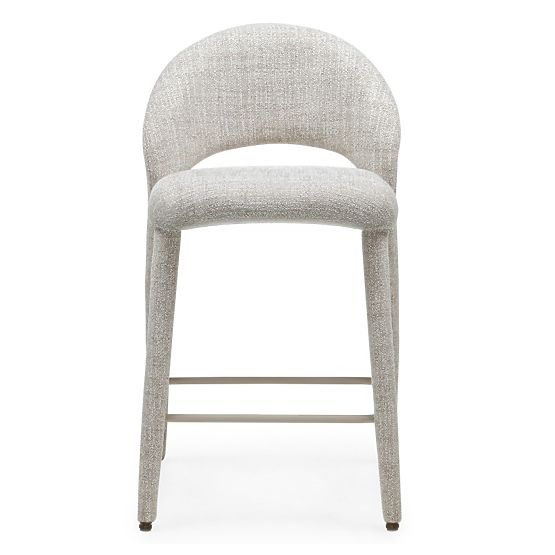 Scaun de bar Ella crem-maro