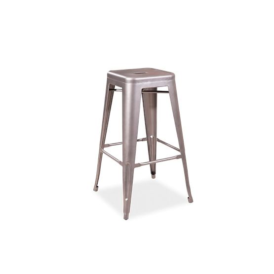 Scaun de bar scaun LONG inox