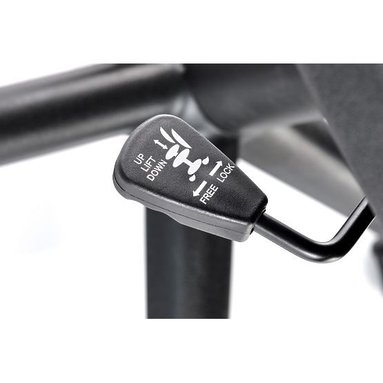 Scaun de birou BERKEL - negru-gri