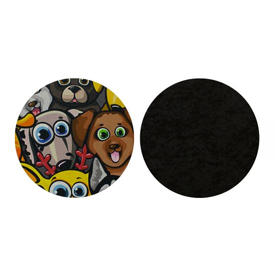 Scaun ergonomic pentru copii ajustabil pe înălțime 119-142 cm - animale