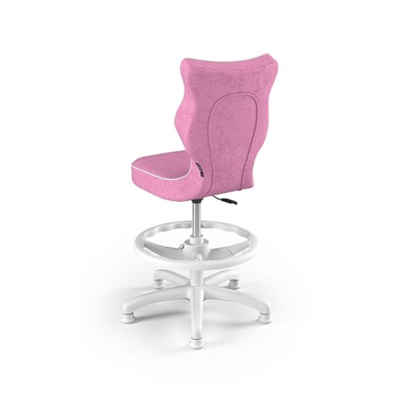 Scaun ergonomic pentru copii ajustabil pe înălțime 119-142 cm - roz
