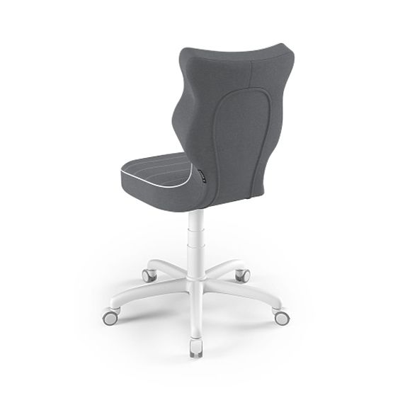 Scaun ergonomic pentru birou ajustat la înălțimea de 146-176,5 cm - gri închis