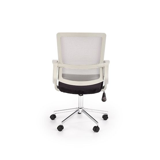 Scaun de birou Flicker - gri deschis / negru