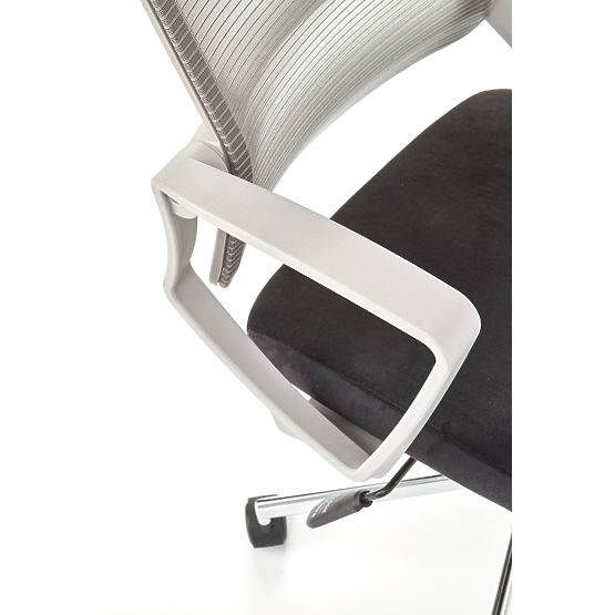 Scaun de birou Flicker - gri deschis / negru