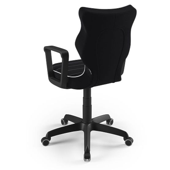 Scaun de birou ajustabil pe înălțime 146-176,5 cm - negru