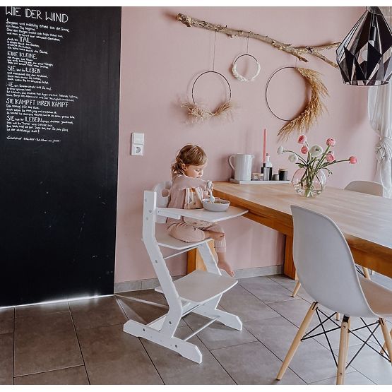 Scaun de creștere Sissi - alb