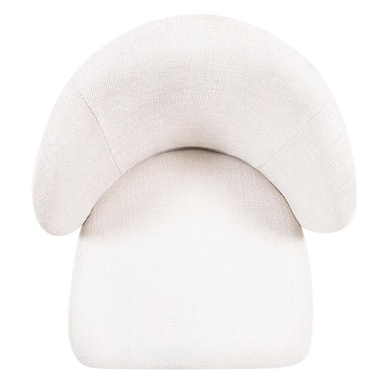 Scaun de masă Larisa, bej deschis/picioare negre