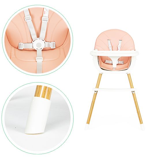 Scaun de masa Molly 2in1 - somon