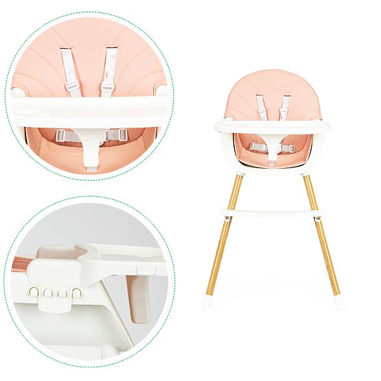 Scaun de masa Molly 2in1 - somon