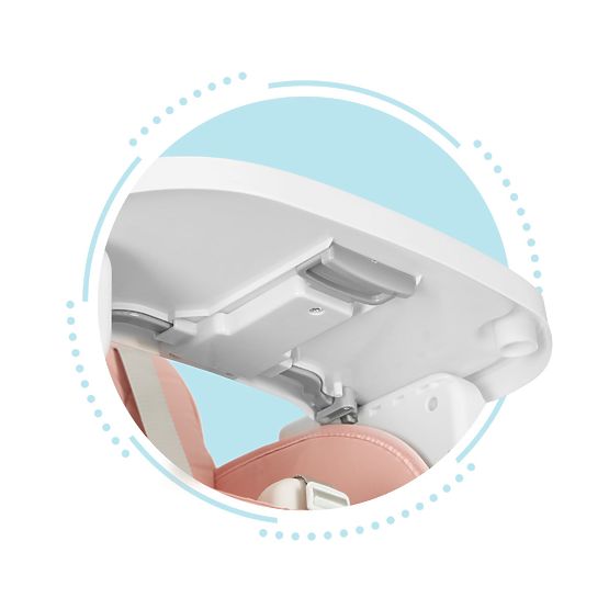 Scaun de masă pliabil pentru copii 3 în 1 ECOTOYS