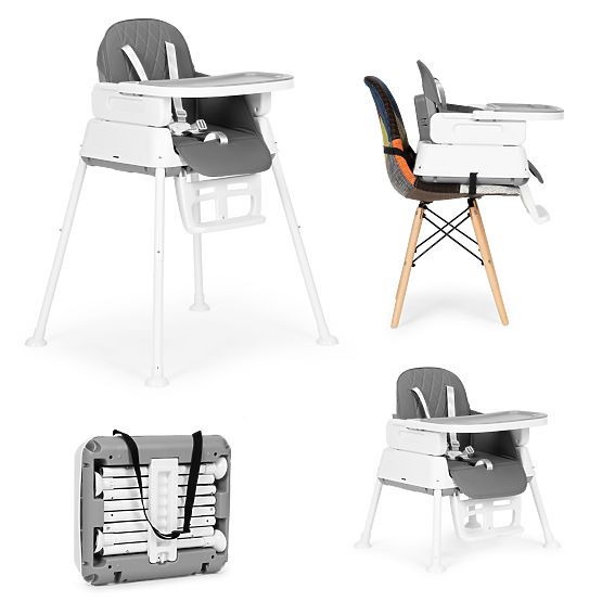 Scaun de masă pliabil pentru copii 3 în 1 ECOTOYS