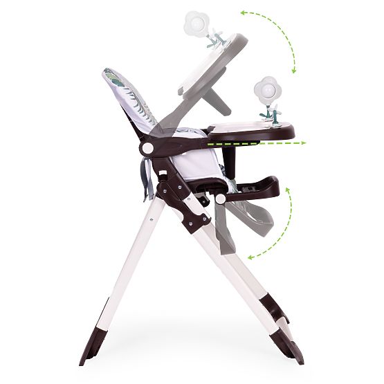 Scaun de masă pliabil pentru copii cu jucării ECOTOYS