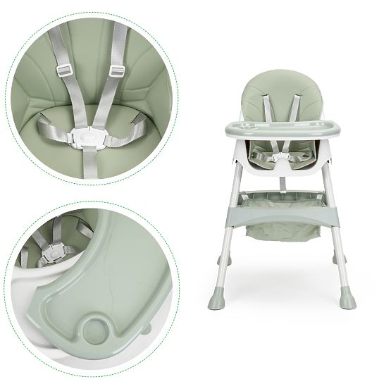 Scaun de masă Prima 2in1 - gri