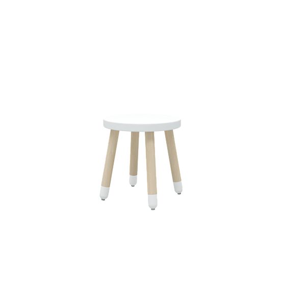 Scaun Dots - alb