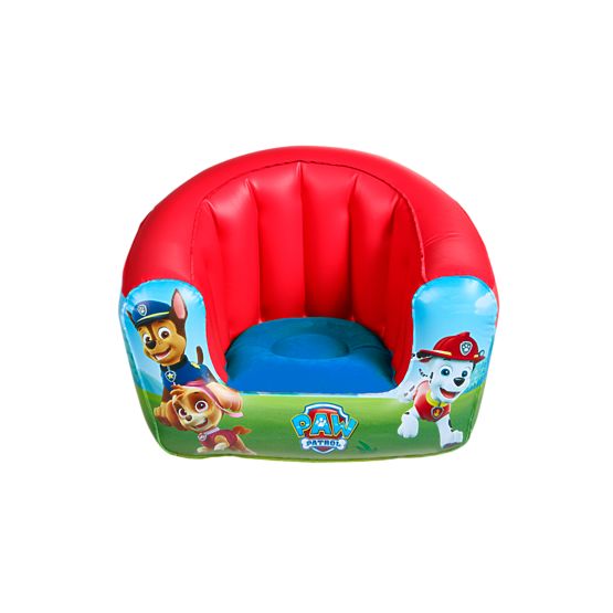 Scaun gonflabil pentru copii Paw Patrol
