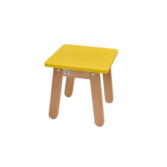 Scaun pentru copii WOODY – galben